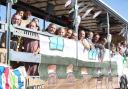 Fun - CCT Studio Annie float during the procession in 2025