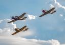 Trio - The Flying Comrades soaring through the sky