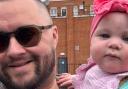 Father and daughter - Matt Krishnan-Bird and daughter Dorothy