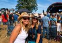 Founders- Sarah (left) and Emma (right) enjoying Country Music