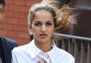 Batool pictured outside court