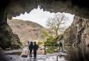 The caves are popular with tourists and hikers.