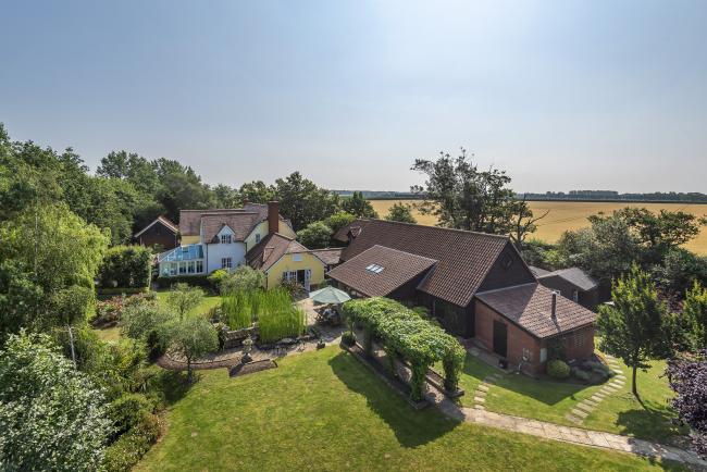 Inside £2m north Essex home with indoor swimming pool complex. Picture: Savills