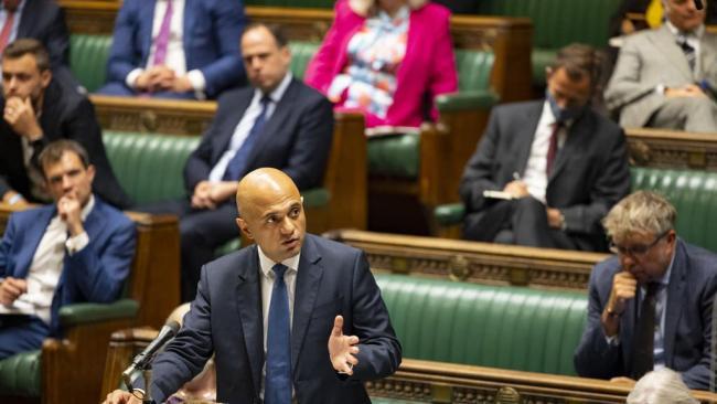Health Secretary Sajid Javid announced earlier today two cases of the new Covid variant have been detected in the UK. Photo: PA