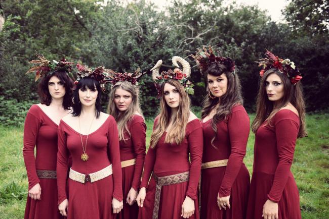 Band - Mediaeval Baebes,who will perform at Colchester Arts Centre next Sunday