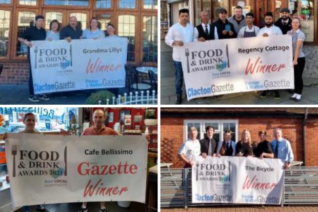 The winners of the Essex Food and Drink Awards as voted by you