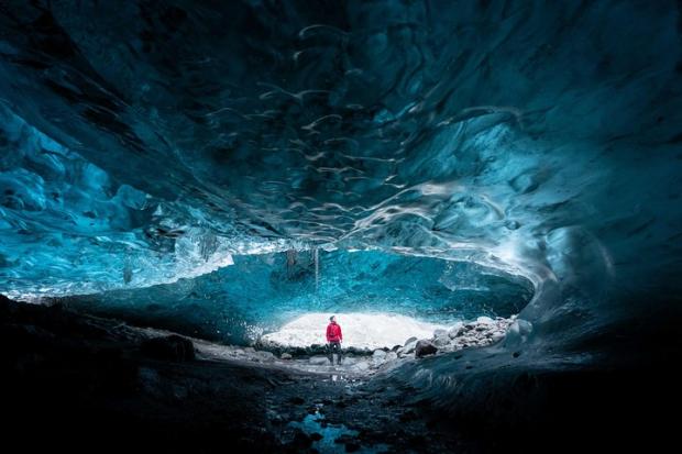 Clacton and Frinton Gazette: Natural Crystal Blue Ice Cave Tour of Vatnajökull Glacier - Hofn, Iceland. Credit: TripAdvisor