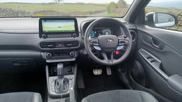 Clacton and Frinton Gazette: The Kona N's sporty interior is also appealing 