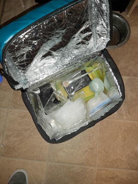 Clacton and Frinton Gazette: Stashed - drugs were found hidden in a Deliveroo bag Clacton and Frinton Gazette: Stashed - drugs were found hidden in a Deliveroo bag