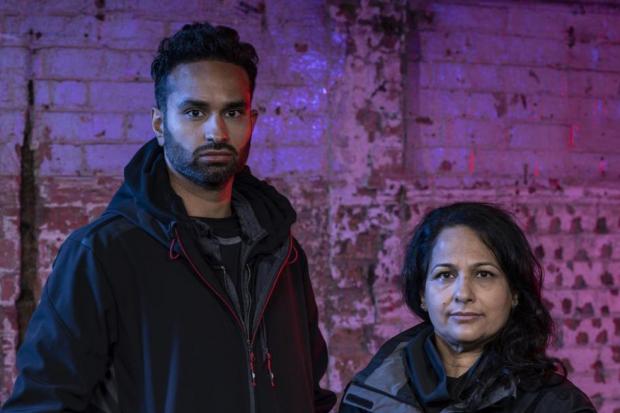 Amarinder, 34, and Shoba, 59, have gone on the run as part of the TV programme. Picture: Channel 4