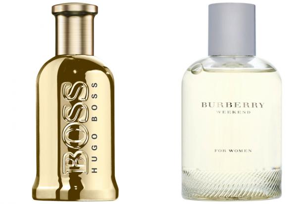 Clacton and Frinton Gazette: (Left) HUGO BOSS Boss Bottled Eau De Parfum 100ml Spray and (right) Burberry Weekend Eau De Parfum 100ml Spray (The Fragrance Shop/Canva)