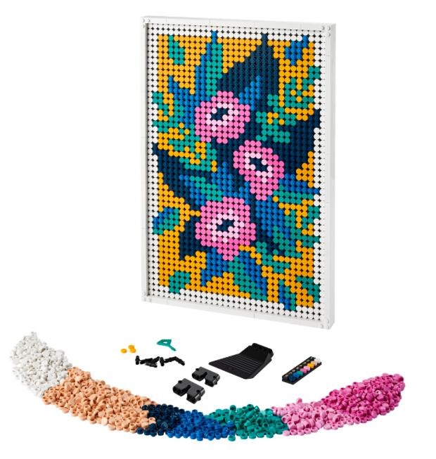 Clacton and Frinton Gazette: LEGO® Art Floral Art Set. Credit: LEGO