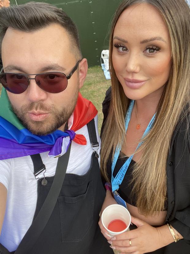 Clacton and Frinton Gazette: Dean and Charlotte Crosby. Picture: SWNS