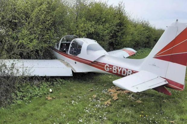The experienced 52-year-old pilot was flying a Grob G115B plane. Picture: AAIB
