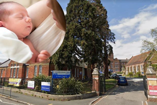 The birthing at St Peter's Hospital has been suspended