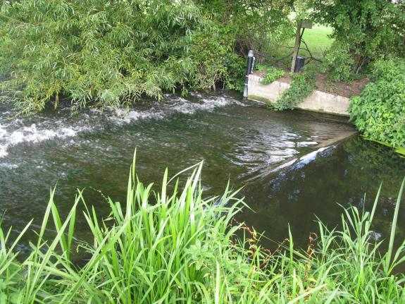 Clacton and Frinton Gazette: Work Needed - The Old Stratford River weir leading to Dedham before works were carried out. Clacton and Frinton Gazette: Work Needed - The Old Stratford River weir leading to Dedham before works were carried out.