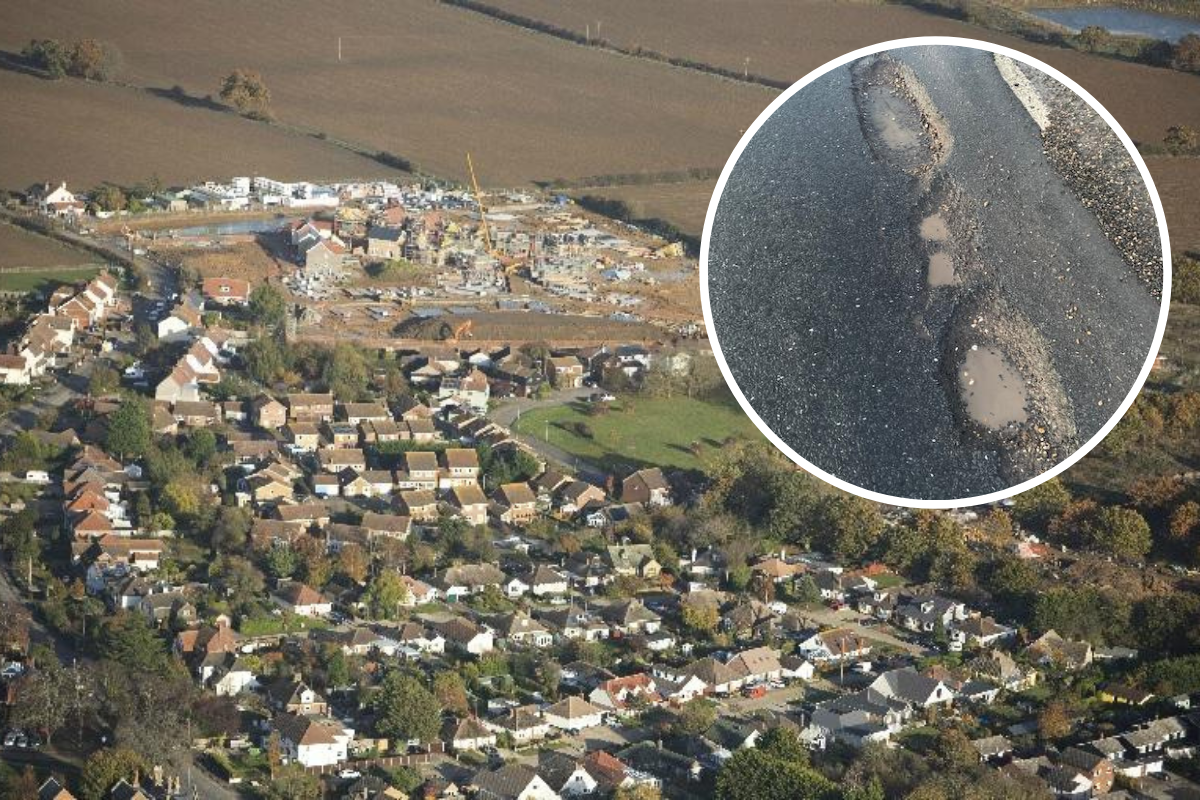 Kirby Cross Village Close pothole the oldest in Essex | Clacton and Frinton Gazette - Vimarsana News