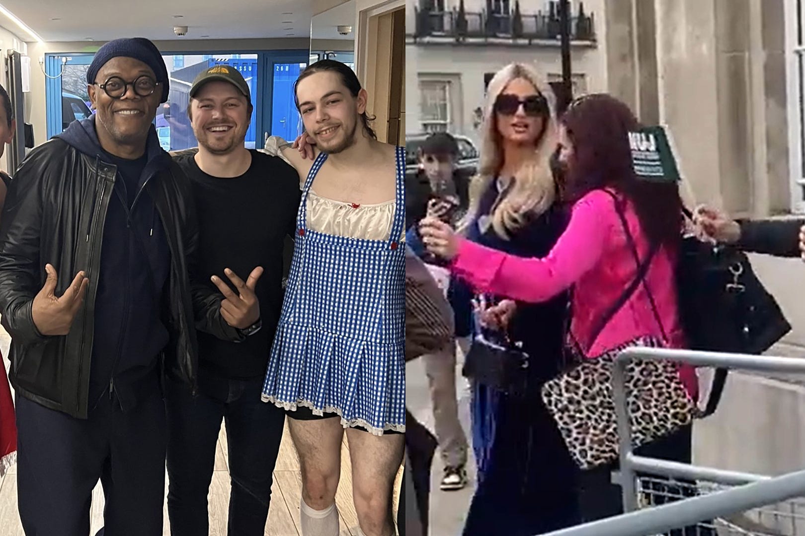 2023 celeb sightings: Paris Hilton on picket line and Samuel L Jackson at bingo - Vimarsana News