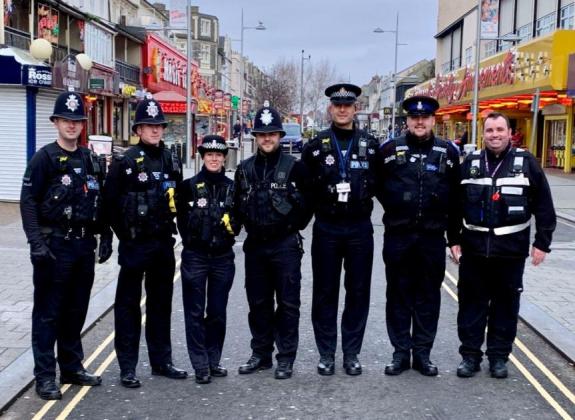 Clacton and Frinton Gazette: Duty - Members of Clacton Town's police force Clacton and Frinton Gazette: Duty - Members of Clacton Town's police force