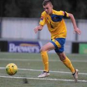 New signing: Jordan Blackwell has joined FC Clacton from Stanway Rovers.