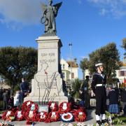 The Remembrance parade will start at Clacton Town Hall