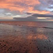 Winter stroll: Gazette reader Ant Niles took this atmospheric picture of Walton Beach
