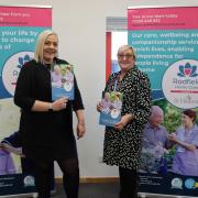 Sharnelle Wyatt (left) and Michelle Guest (right) are recruiting for care professionals to join the home care service