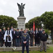 We will remember them - a service was held at Clacton War Memorial to mark the 78th anniversary of the D-Day landings