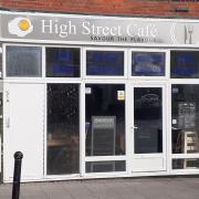 New Management - Another view of High Street Cafe Savour The Flavour in Walton.