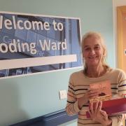 EXPERT CARE: The Roding Ward at Basildon University Hospital where Julie Ashwell was treated