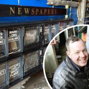 Treasure hunter believes rare JFK Airport newspaper stand is 'only one in England'
