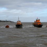 Fleet - The lifeboats at the meetup in Walton