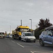 Queues - works caused “horrendous” traffic jams in Frinton in October