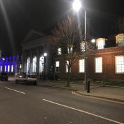 Bright Lights - Clacton Town Hall has lit up previously in support of Ukraine