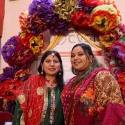 Cultural - Shahnaz Bano and Halima Khatun in traditional dress