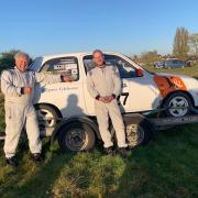 Family - Barrie and Oliver are set to compete in the upcoming Corbeau Seats Rally
