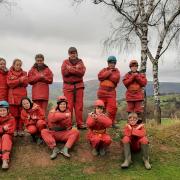 Fun Time - The youngsters enjoyed an adventurous trip to Wales