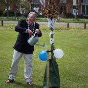 New Life - Frinton and Walton mayor helped with planting the beech tree