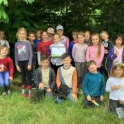 Recognition – Great Clacton Church of England School was awarded beacon status after it pupils planted five orchard trees and created a wildflower meadow