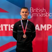 Bronze - Harvey Bell made his dream come true at the British Championship in Gymnastics