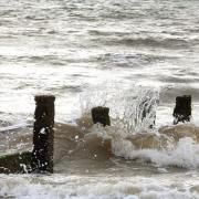 Storm - the beach in Frinton, which is set to be hit by Storm Ciaran. Picture: Steve Brading