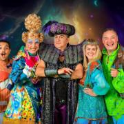 Icons - The cast of the pantomime at Princes Theatre
