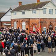 Service - The Frinton War Memorial Club organised the remembrance events last weekend