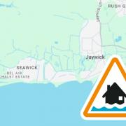 Flood - The government has issued flood warnings for the Essex coast, including Clacton, Jaywick and Lee-over-Sands