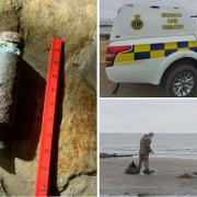 Mortar - Pictures of the bomb disposal happening