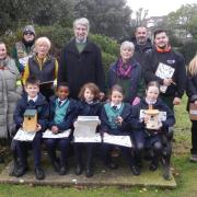 Watch - Students of the St Philomena's School in Frinton took part in this year's Big Garden Birdwatch
