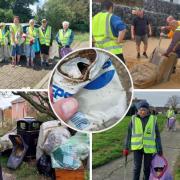 Snaps - Pictures of the Walton Wallys on their litter picking ventures
