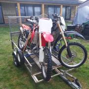 Recovered - Stolen trailer and motorbikes