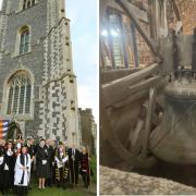 Work - The All Saints church in Brightlingsea was able to make vital repairs thanks to a generous grant