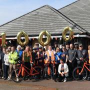 Celebration - Essex Pedal Power celebrated the giveaway of their 1000th bike to Clacton and Jaywick Sands